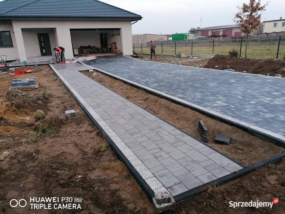 Brukarstwo układanie kostki brukowej brukarstwo Brukowanie łódzkie Gorzkowice