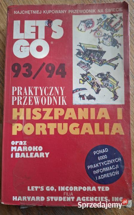 Hiszpania i Portugalia Lets Go 9394 przewodnik Książki i Podręczniki małopolskie Kraków