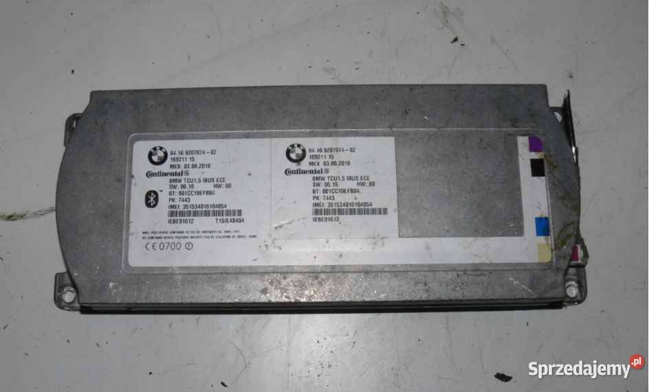 BMW X3 E83 MODUŁ BLUETOOTH 9207074