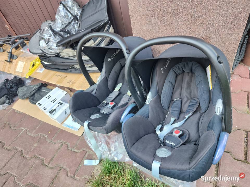 Wózek bliźniaczy TFK TWINNER TWIST DUO 2 Maxi Cosi małopolskie Kraków