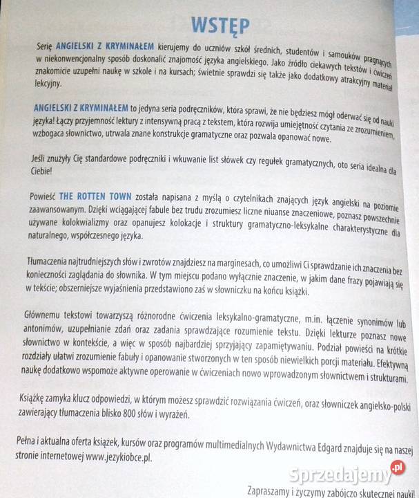 The Rotten Town Poziom B2C1 Tom Law lubelskie Chełm