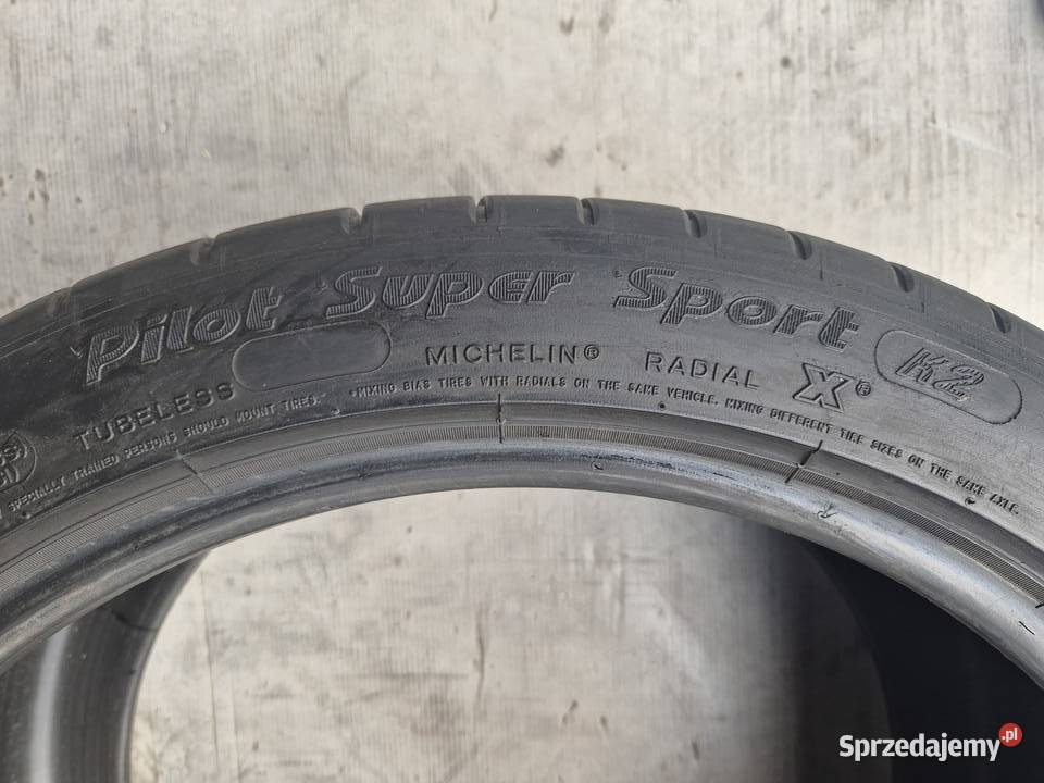 2 MICHELIN Pilot Super Sport 2853520 104Y XL Częstochowa sprzedam
