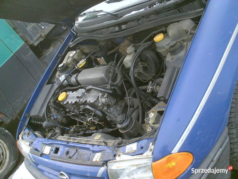 Opel astra f na czesci silnik17diesel kompletny Silniki kompletne