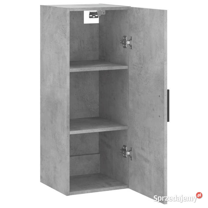 Szafka wisząca szarość betonu 345x34x90 WM828880 Warszawa