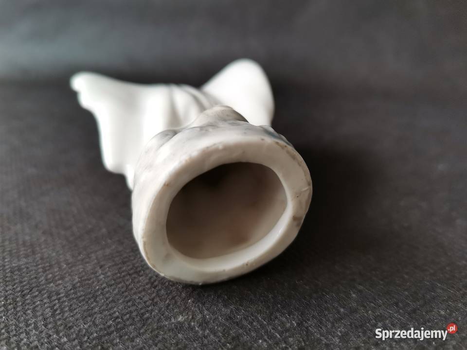 Stara przedwojenna mała figurka Śląski Anioł Katowice