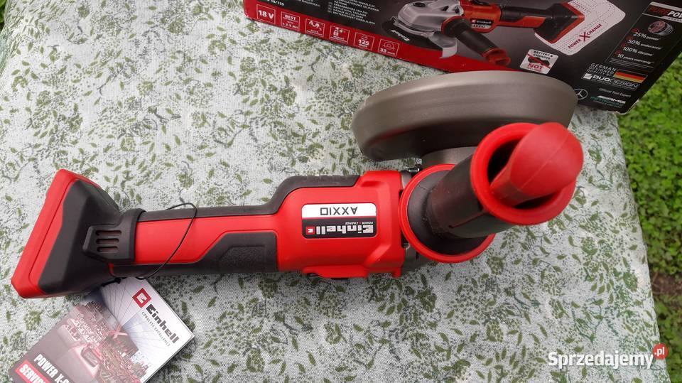 Szlifierka kątowa Einhell AXXIO 18125 Szlifierki kątowe Miłosław