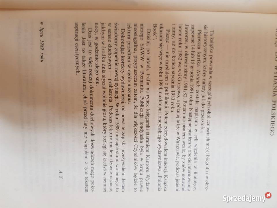 z notatnika stanu wojennego szczypiorski powieść Kielce