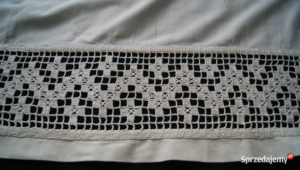 Zazdrostka shabby chic wstawka szydełkowa 2x sprzedam