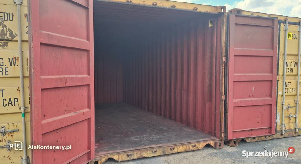 KONTENER MORSKI 20 DV w Super 6metrowy używany Magazynowanie pomorskie Kamień