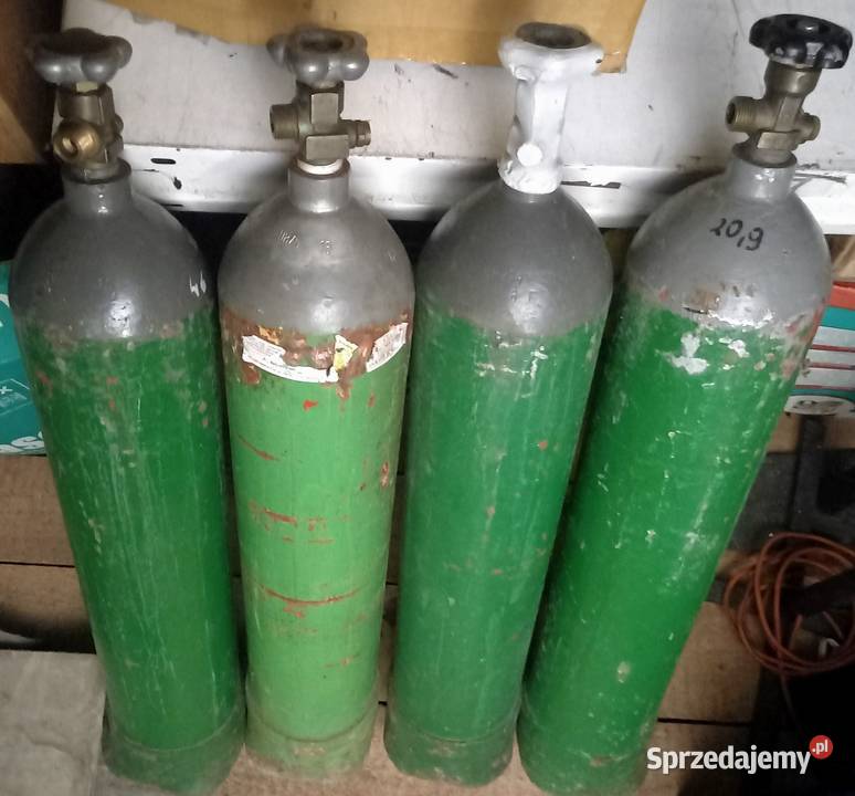Butle gazowe do piwa dwutlenek Co2 4 Butle jedna