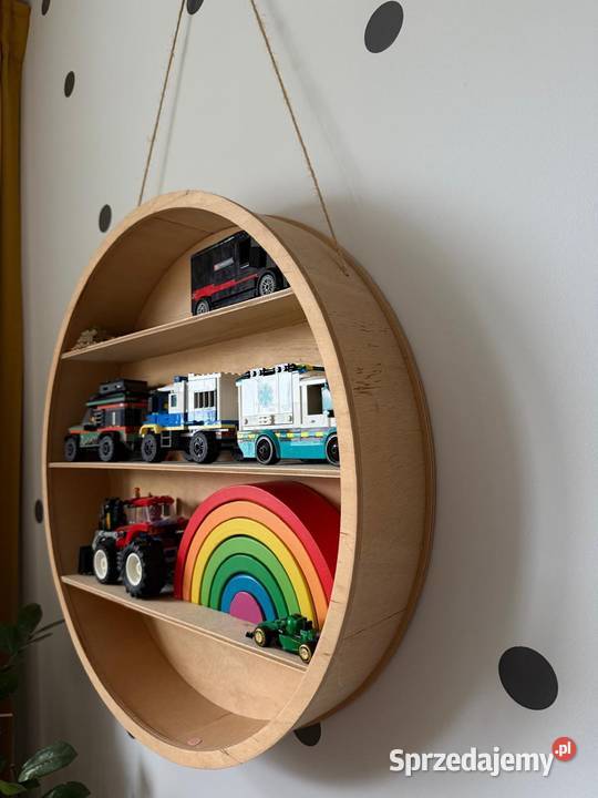 Półka drewniana okrągła 50 Dom i Ogród Kraków