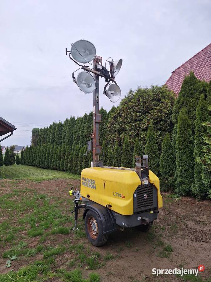 Agregat z Masztem Oświetleniowym Wacker Neuson Pozostałe Radymno