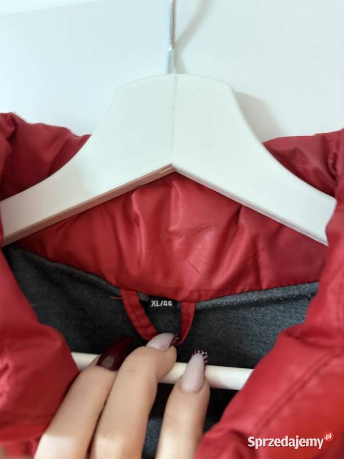 Czerwona kamizelka ocieplana Rozmiar XL 44 śląskie Rybnik