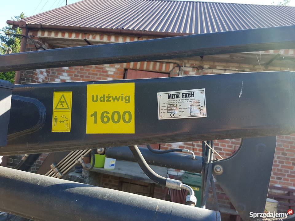 Ładowacz czołowy MetalFach T229 Osprzęt lubelskie Dragany
