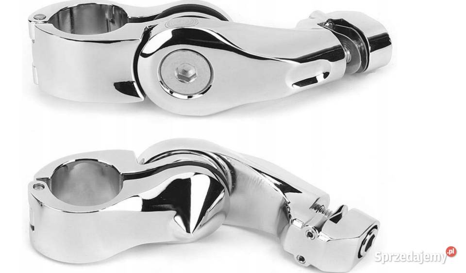 Chromowany uchwyt na gmole motocyklowe 222532 MM śląskie Sosnowiec sprzedam