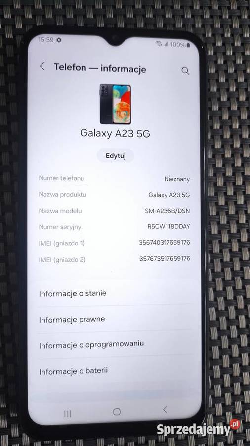 SAMSUNG A23 dolnośląskie Jelenia Góra