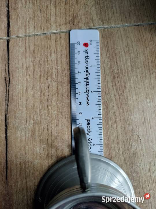 Kaganek z cyny do dekoracji świecznik Choszczno sprzedam