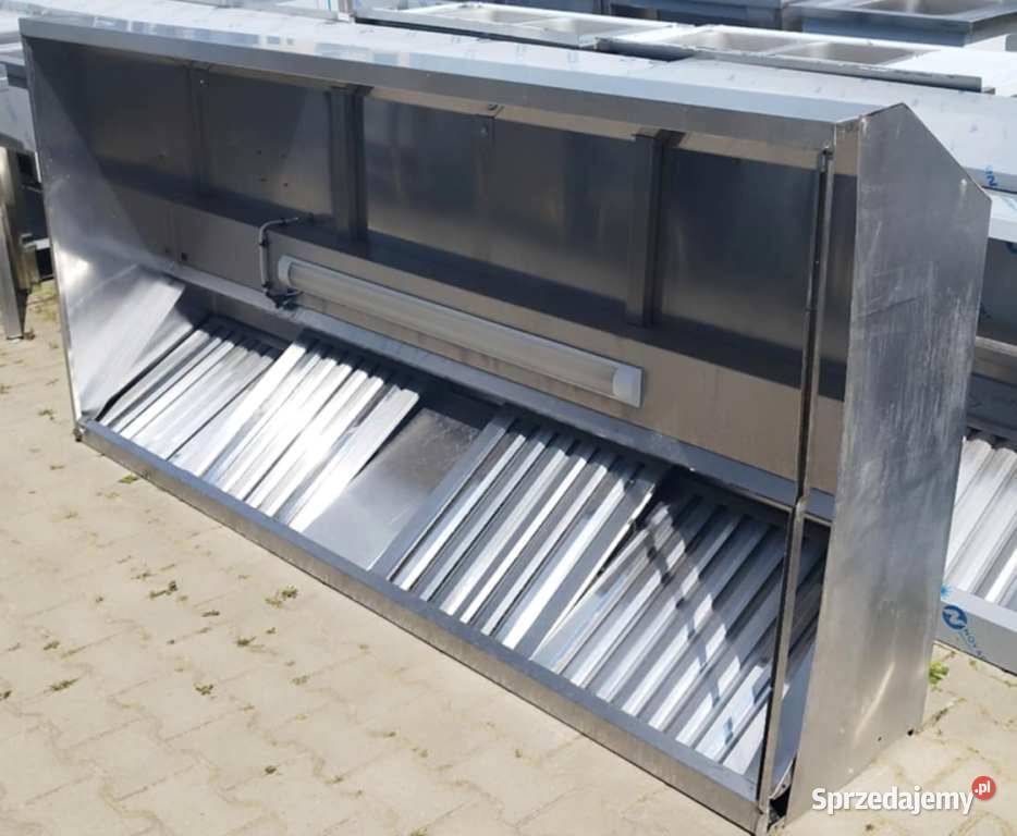 Okap Gastro Przyścienny z Filtrami 23511045 Ostrów Wielkopolski