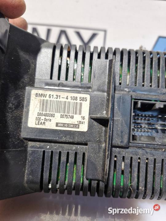 BMW 3 E46 MODUŁ STEROWNIK ŚWIATEŁ EUROPA 4108585