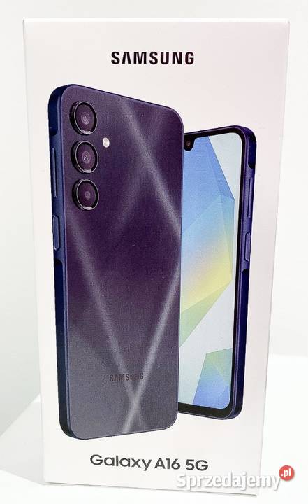 Nowy Samsung Galaxy A16 5G 128 GB Black Wrocław