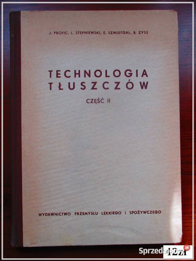 Technologia tłuszczów cz2 tłuszcze technologia Łódź