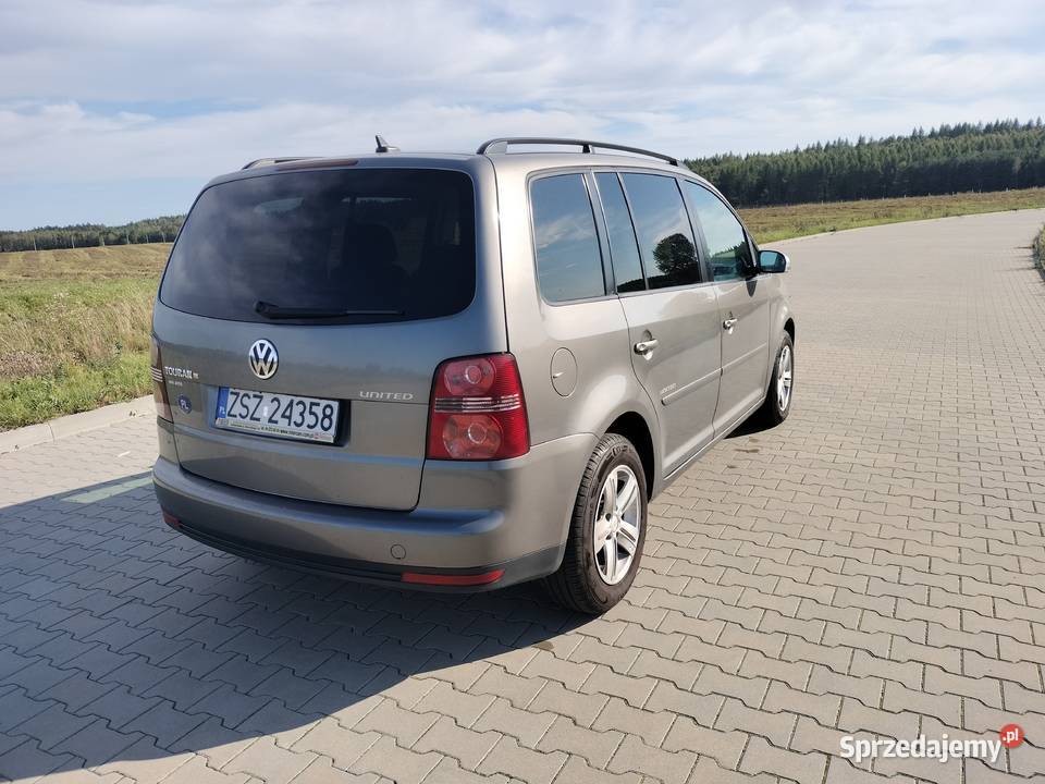 VW Touran 7 osobowy instrukcja gazowa LPG elektrochrom. lusterko wst. Okonek sprzedam