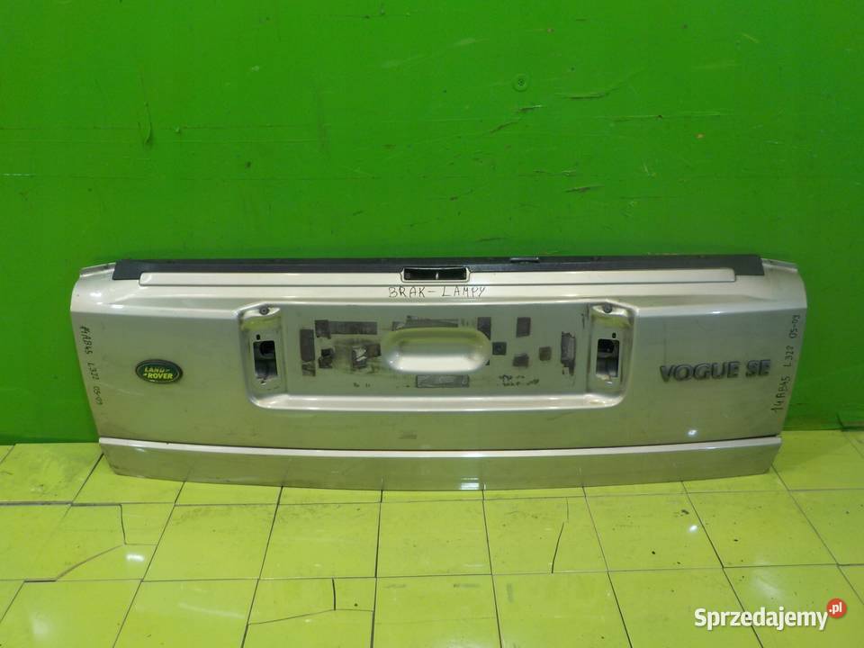 RANGE ROVER L322 IV LIFT 07r burta klapy tyl osobowe Suków sprzedam