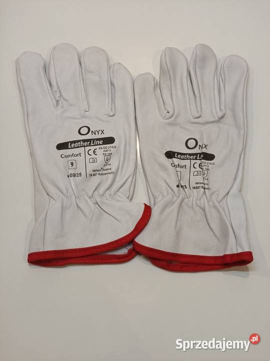 Rękawice ochronne z naturalnej skóry koziej Radom sprzedam