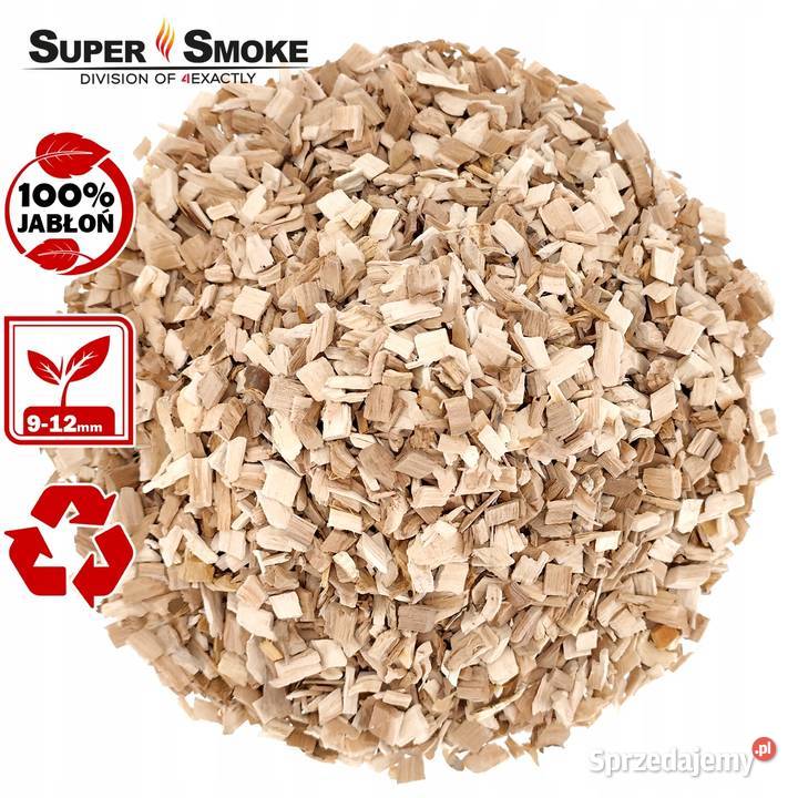 Zrębki Wędzarnicze Super Smoke JABŁOŃ KL10 912mm Białystok