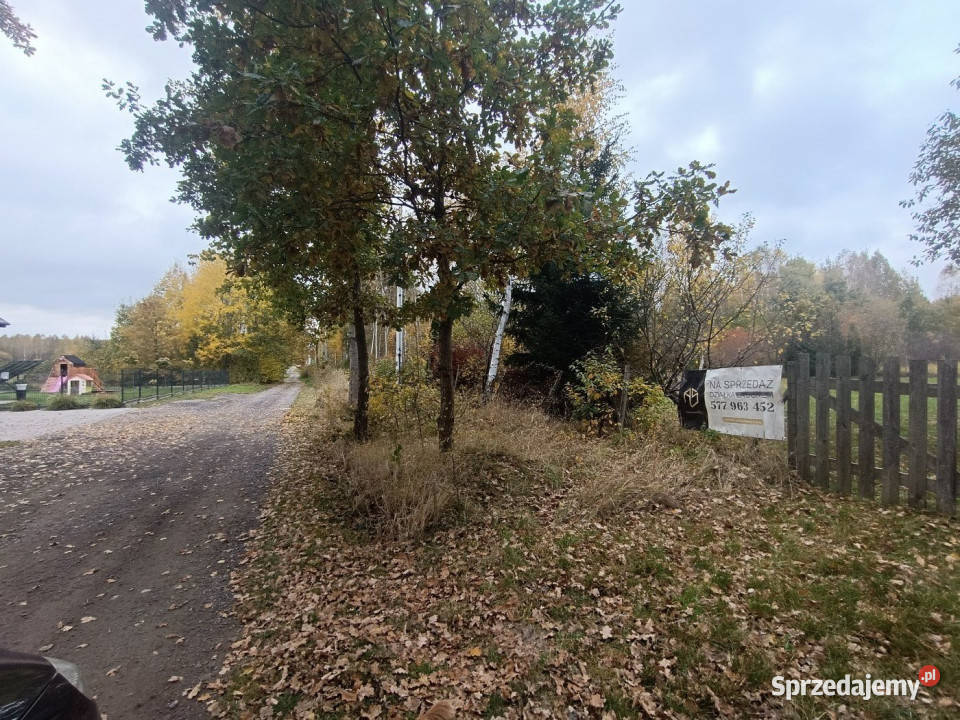 sprzedaży gruntu 1889m2 Samsonów szambo