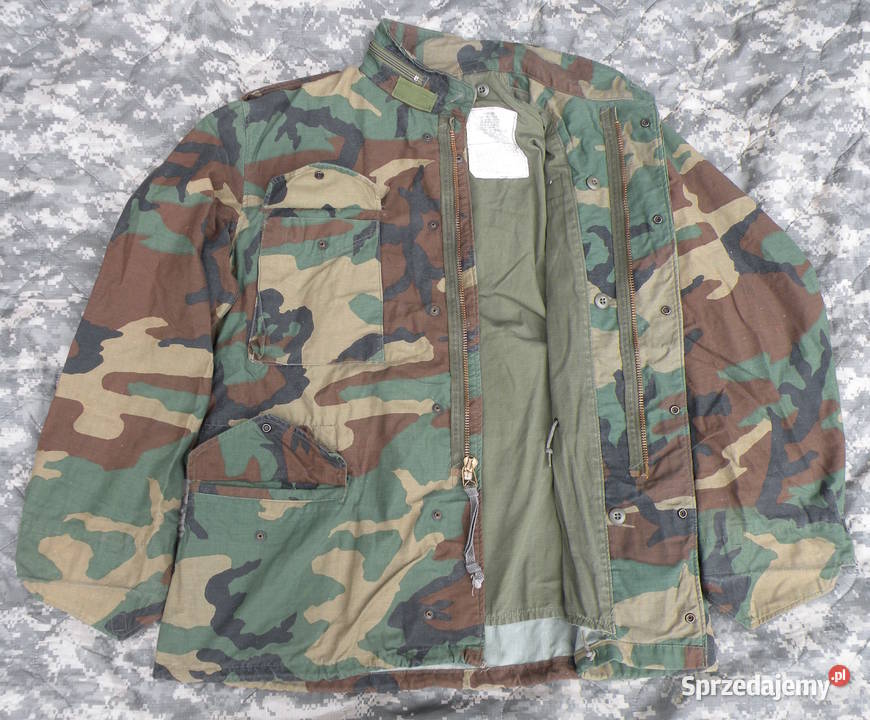 Kurtka m65 woodland medium regular 82r dolnośląskie