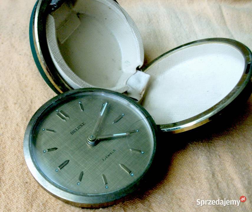 Budzik Podróżny DE LUXE 7jewels Ciasna