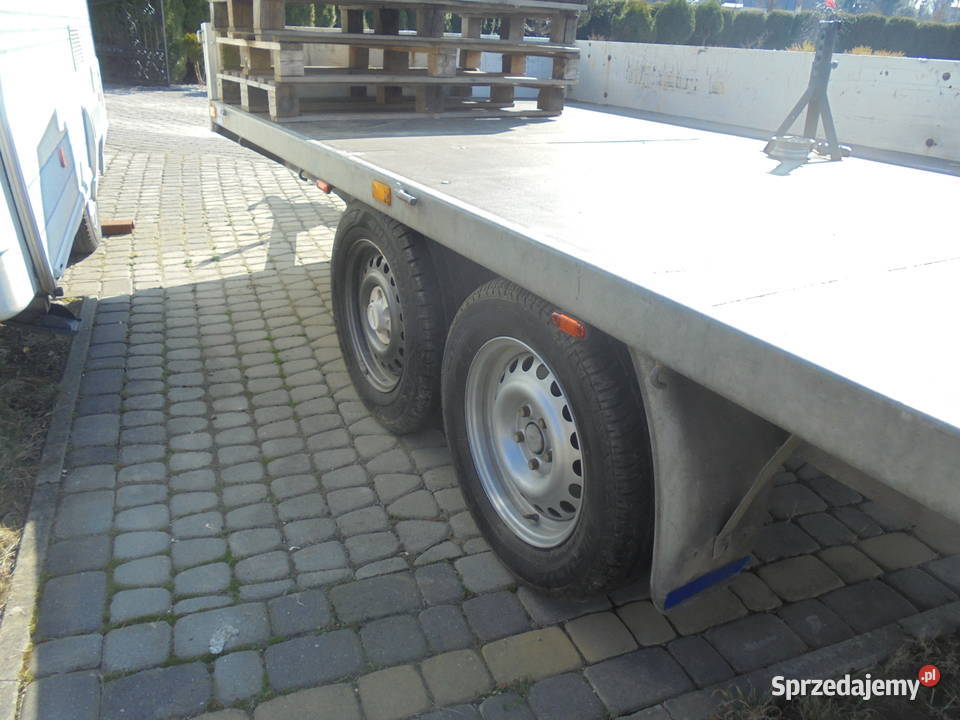 przyczepa samochodowa skrzyniowa 2700 dmc Sonina