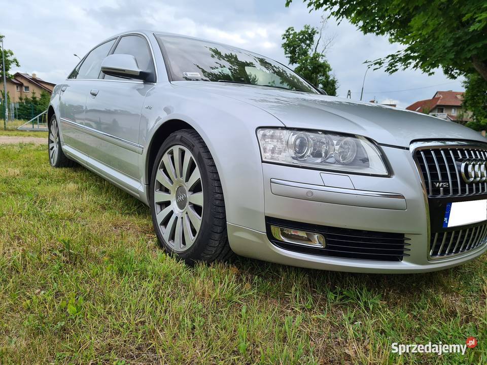 Audi A8 W12 450 Langversion Tiptronic Quattro reflektory ksenonowe Olsztyn