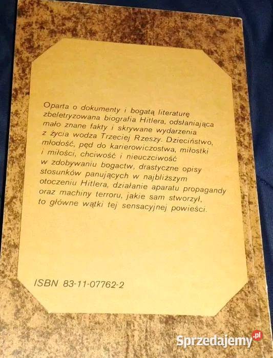 Dossier Hitlera Teczka I Antoni Reński