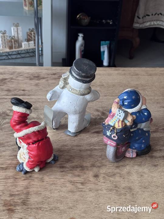 Świąteczne figurki ceramiczne Figurki i rzeźby Nowy Tomyśl