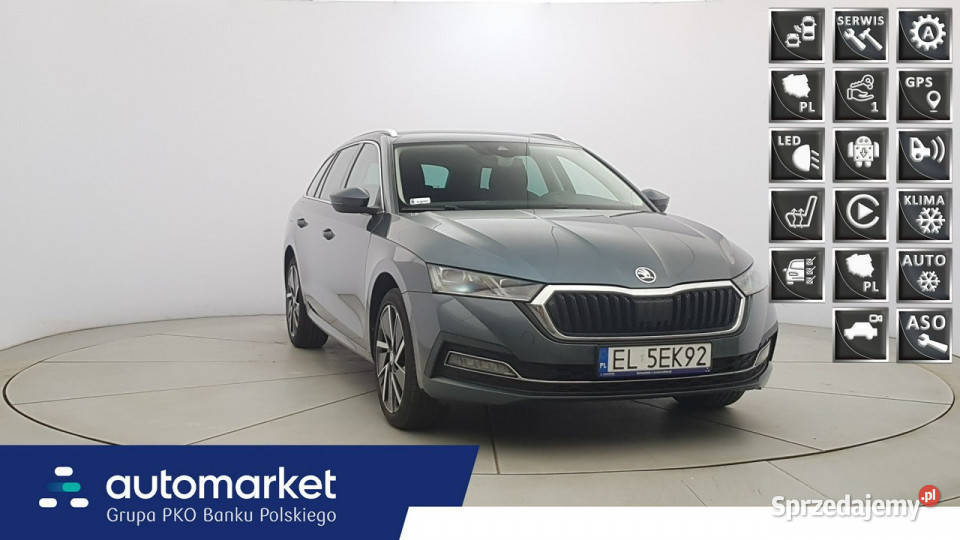 koda Octavia 15 TSI ACT Style Z Polskiego salonu nawigacja Škoda Warszawa