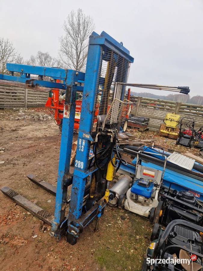 maszt sadowniczy do ciagnik widły Zelów