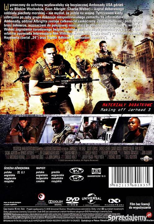 JARHEAD 3 OBLĘŻENIE SCOTT ADKINS sprzedam