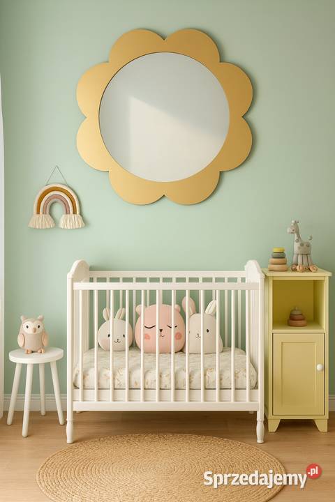 Lustro dekoracyjne ścienne dziecka w ramie mdf Warszawa