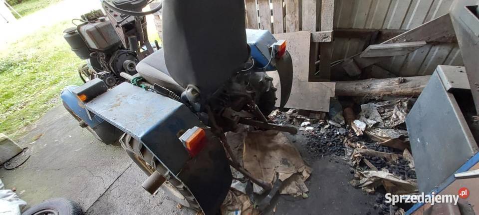 Traktor z silnikiem motopompy Płońsk