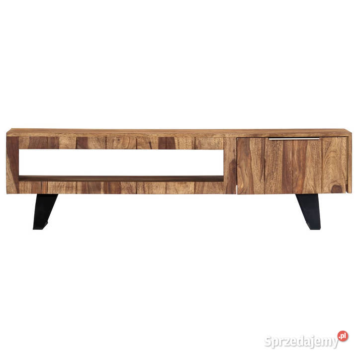 Szafka pod TV 140x30x40 lite drewno sheesham mazowieckie Warszawa