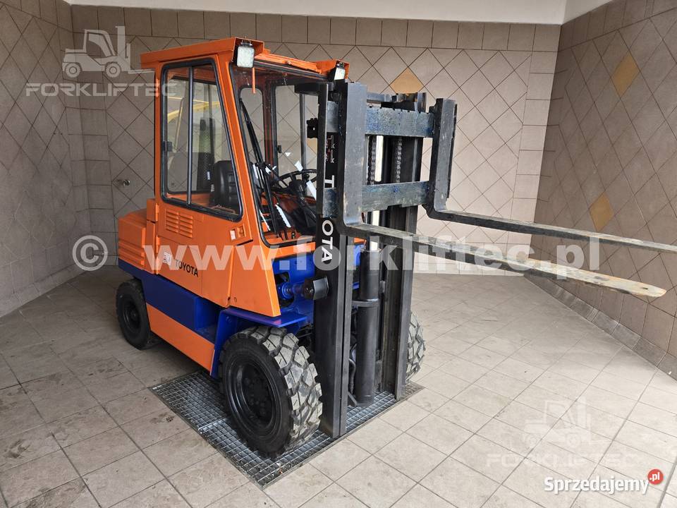 Wózek widłowy TOYOTA 5FD30 wolny skok kabina Toyota Lędziny