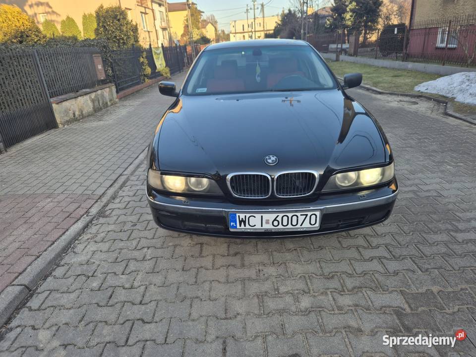 Oferuję kultowe BMW E39 20 z gazem 150KM mazowieckie Piastów
