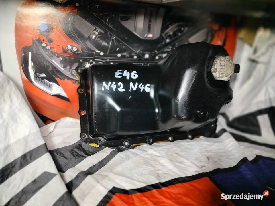 Bmw e46 miska olejowa silnika n42n46 valvetronic Silniki i osprzęt Aleksandrów Łódzki sprzedam