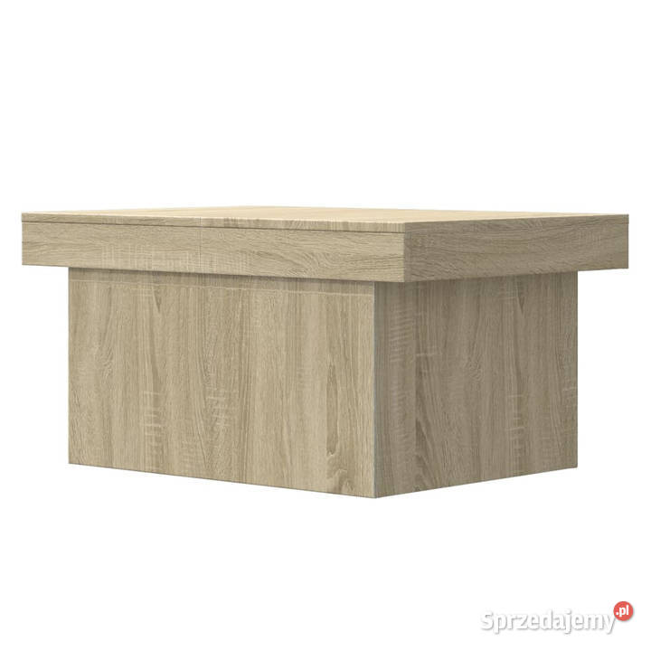Stolik kawowy dąb sonoma 80x55x40 materiał