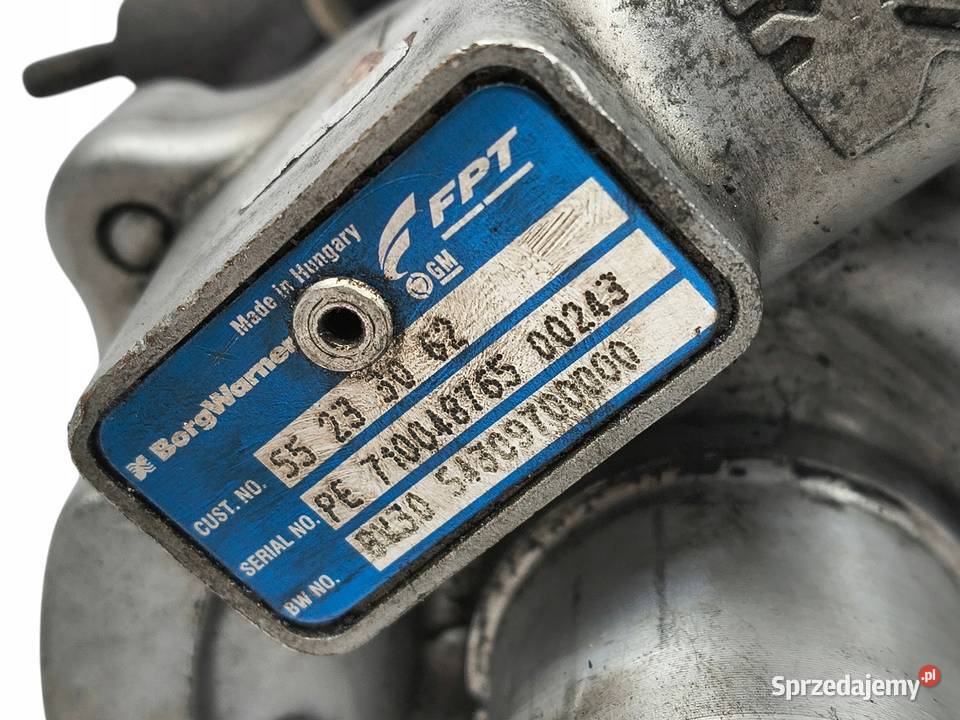 TURBOSPRĘŻARKA Fiat 500 Lancia Ypsilon Alfa osobowe Chełm