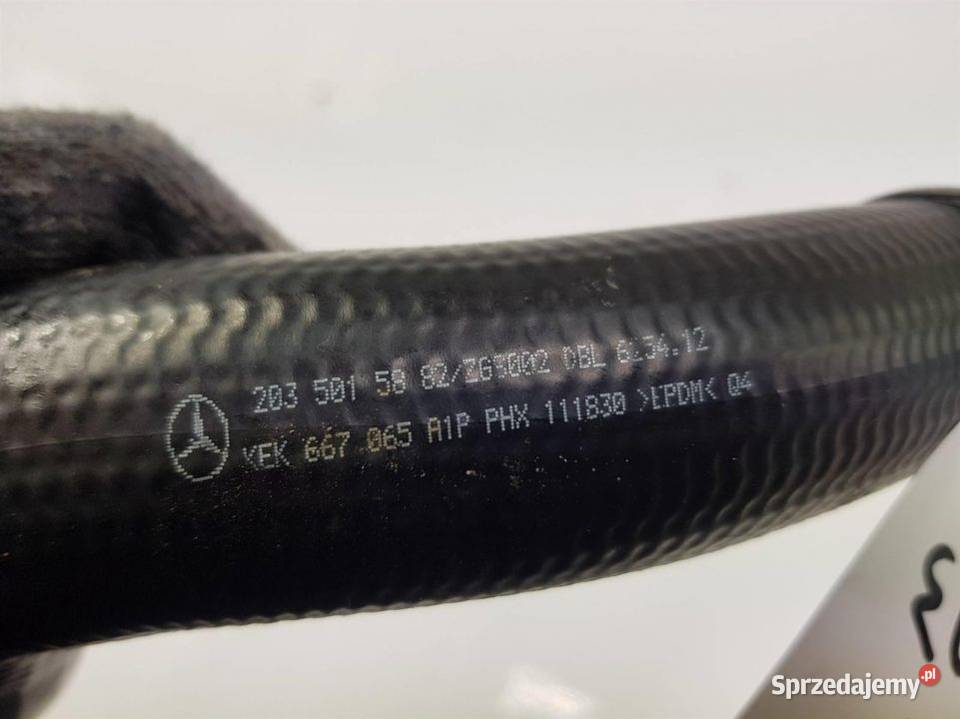PRZEWÓD RURA DOLOT MERCEDES W203 2035015882 Pozostałe Lipno