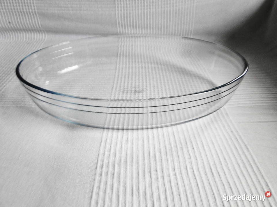 Duża brytfanka szklana France Warszawa