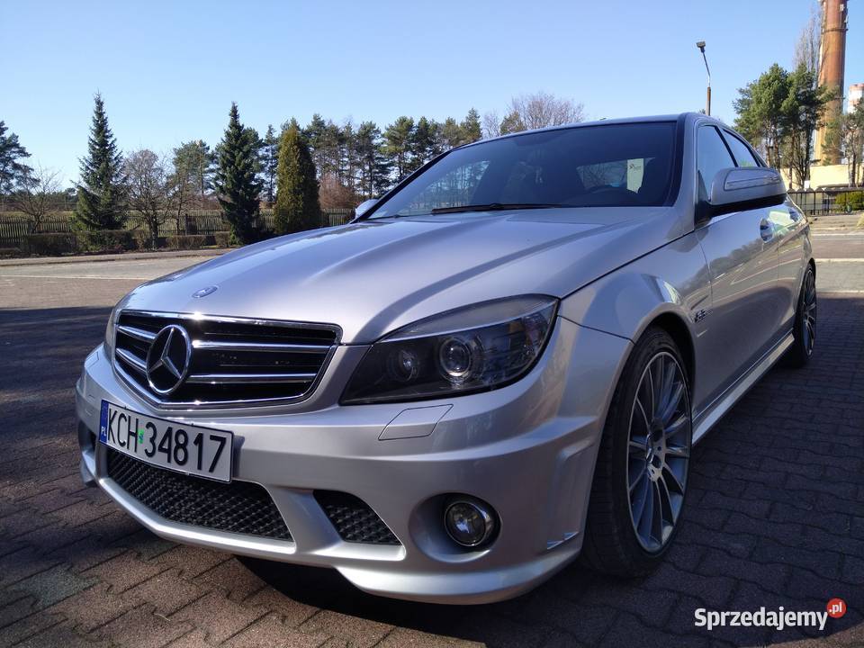 MercedesBenz C63 AMG P30 487 62 V8 LSD nieuszkodzony Trzebinia